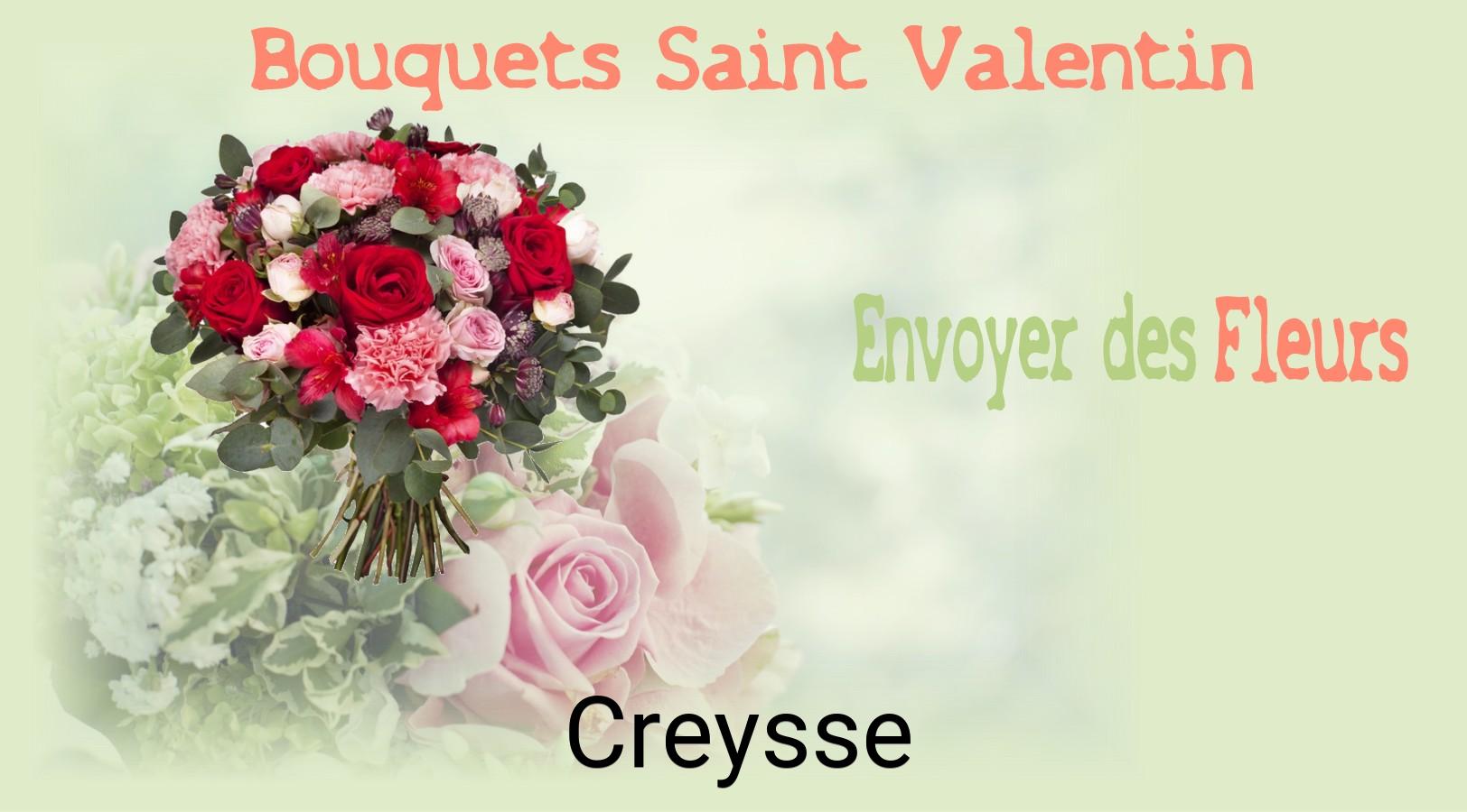 Roses de Saint-Valentin livrées à Creysse